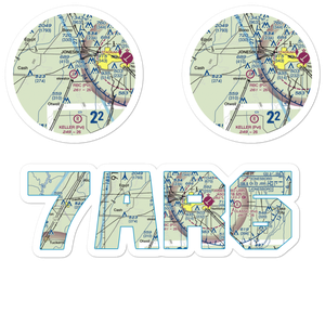 RBC Airport (7AR6) VFR Sectional Sticker Pack