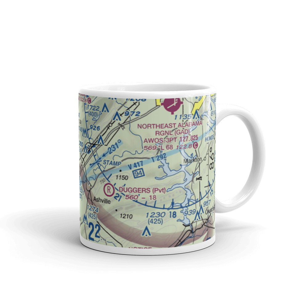 Peterson Field (7AL2) VFR Sectional  Mug 