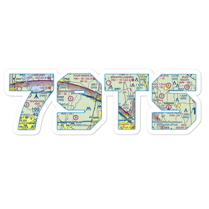 Tallows Field (79TS) VFR Sectional Sticker