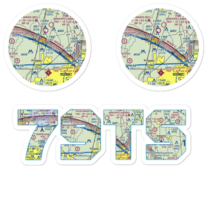 Tallows Field (79TS) VFR Sectional Sticker Pack
