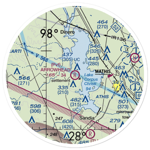 Arrowhead Airport (79TE) VFR Sectional Sticker (20 mile)