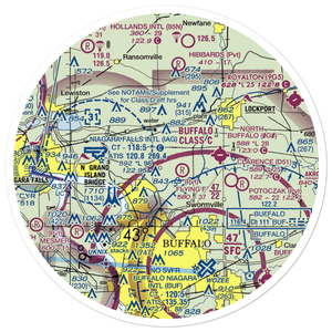 Smith Airport (79NY) VFR Sectional Sticker (30 mile)