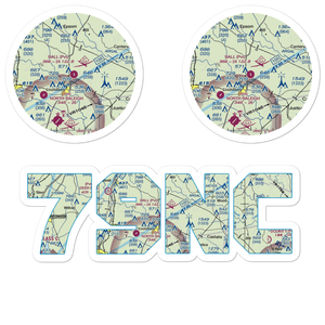Ball Airport (79NC) VFR Sectional Sticker Pack