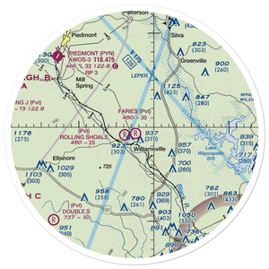 Faries Field (79MO) VFR Sectional Sticker (30 mile)