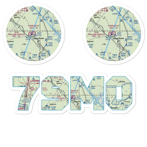 Faries Field (79MO) VFR Sectional Sticker Pack