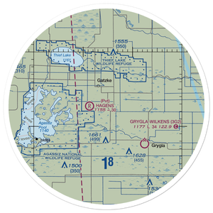 Paul Field (79MN) VFR Sectional Sticker (30 mile)