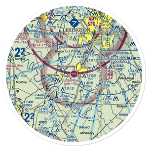 Lucas Field (79KY) VFR Sectional Sticker (30 mile)
