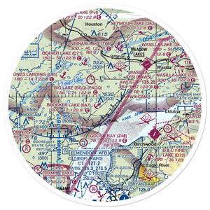 Huttunen Strip (79AK) VFR Sectional Sticker (30 mile)