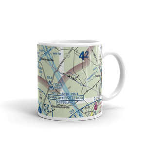 Hilldale Airport (78VA) VFR Sectional  Mug