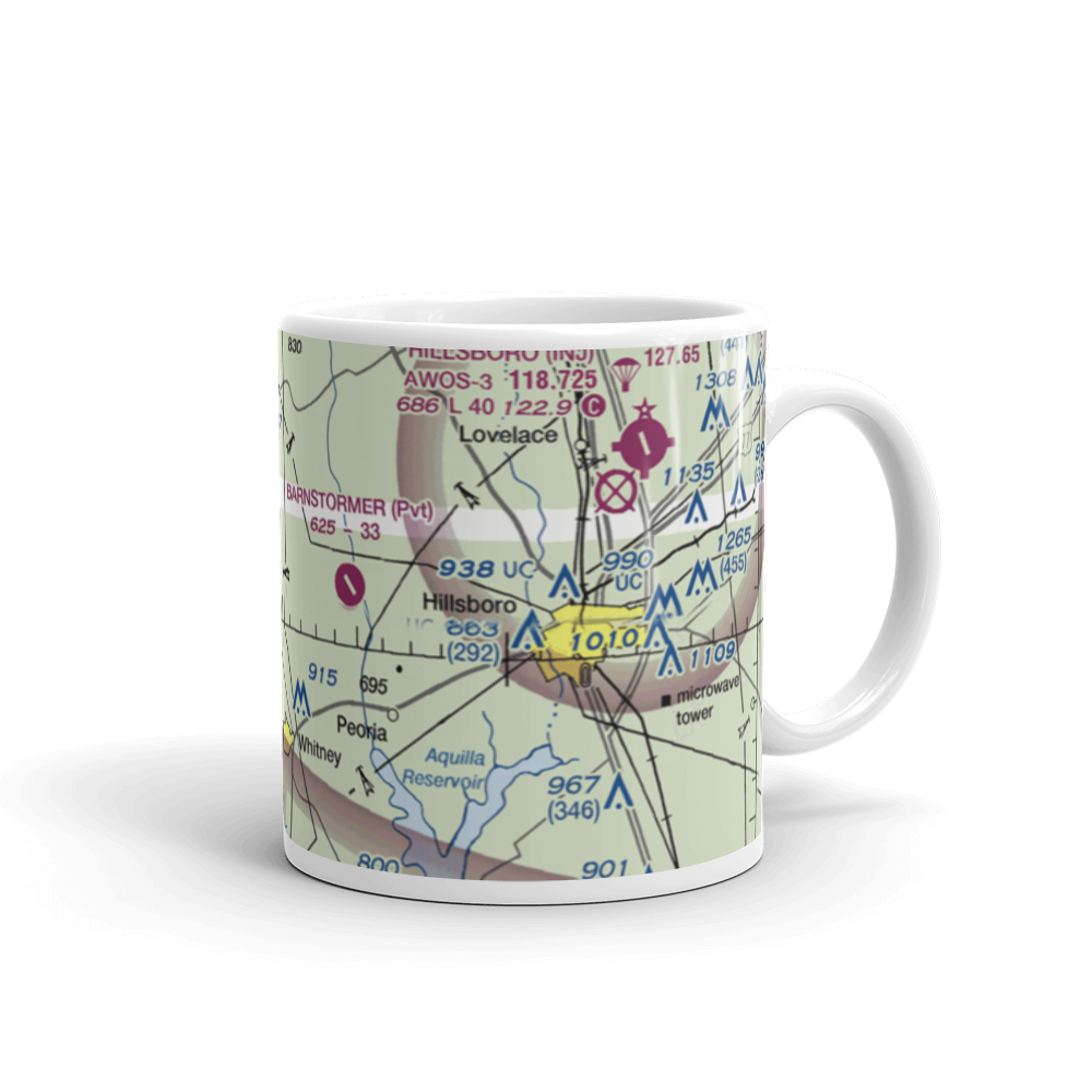 Rocking A Airport (78TE) VFR Sectional  Mug 