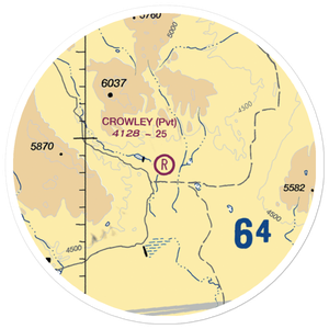 Crowley Ranch Airstrip (78OR) VFR Sectional Sticker (20 mile)