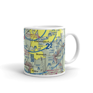 Valley City Flying Club Airport (78OH) VFR Sectional  Mug