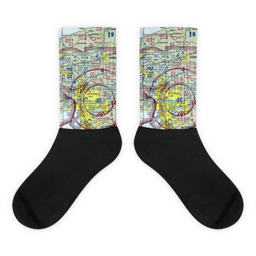 Flying F Airport (78NY) VFR Sectional Socks 