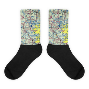 Woods Airport (77TX) VFR Sectional Socks