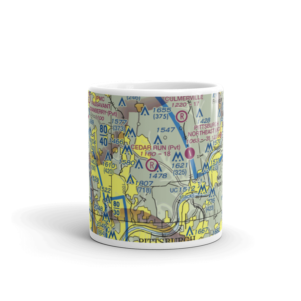 Nardo Airport (77PA) VFR Sectional  Mug 