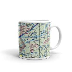 Toland Airport (77GA) VFR Sectional  Mug