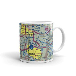 Odom's Roost Airport (76OK) VFR Sectional  Mug