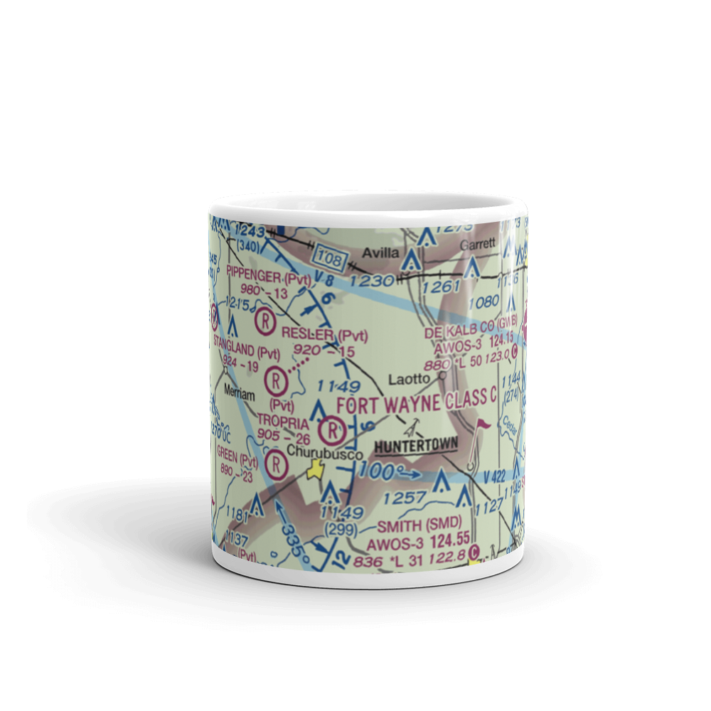 Ries Airport (76II) VFR Sectional  Mug 
