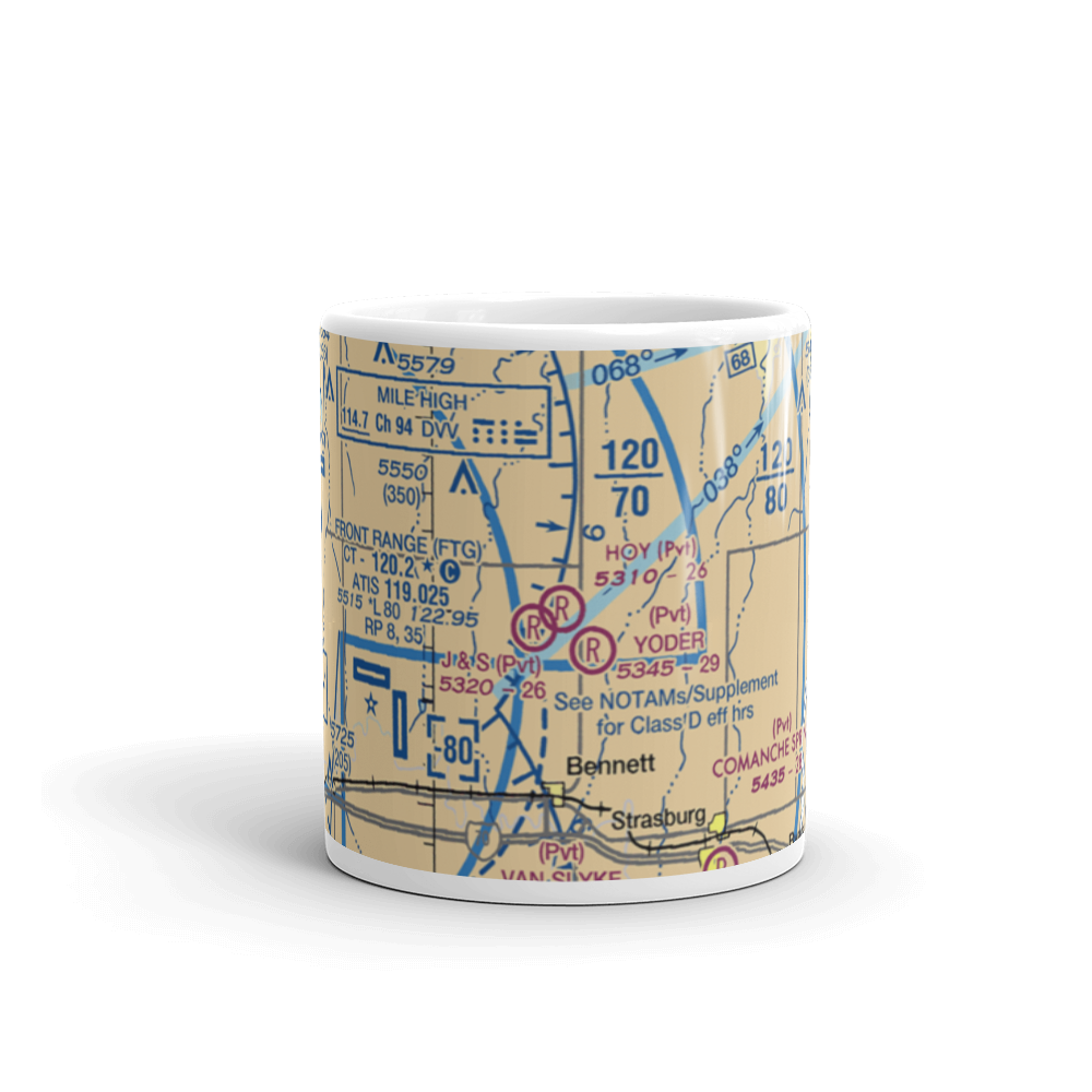 Hoy Airstrip (76CO) VFR Sectional  Mug 