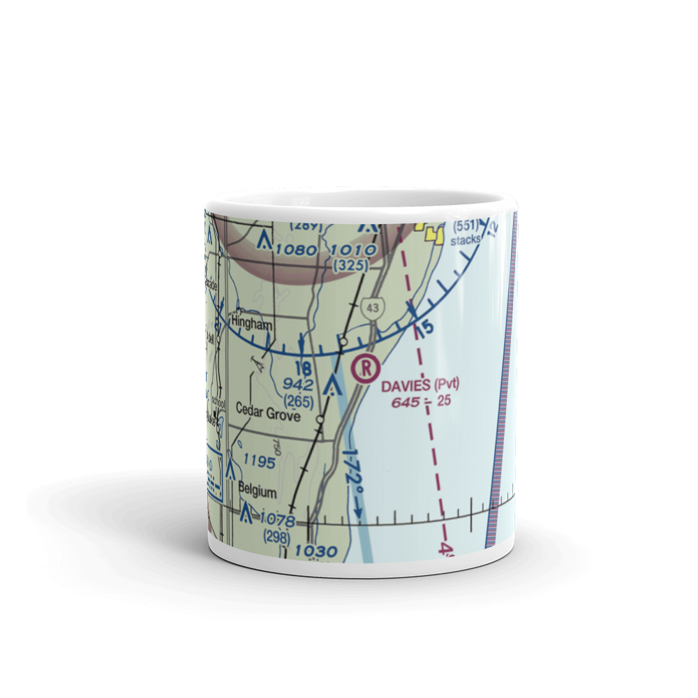 Smies Airport (75WI) VFR Sectional  Mug 