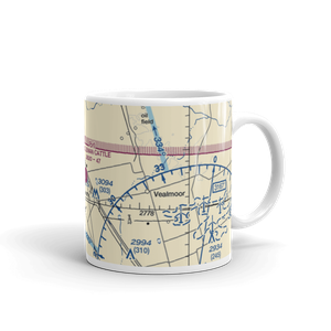 Coleman Cattle Company Nr 1 Airport (75TA) VFR Sectional  Mug