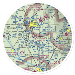 Soltis Field (75OI) VFR Sectional Sticker (30 mile)