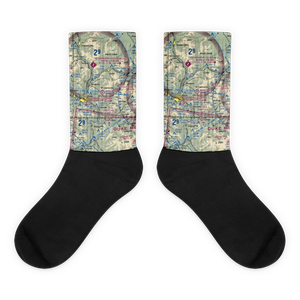 Reiss Game Farm Airport (75NY) VFR Sectional Socks