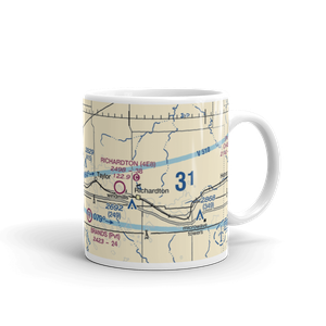 Jurgens Airstrip (75ND) VFR Sectional  Mug