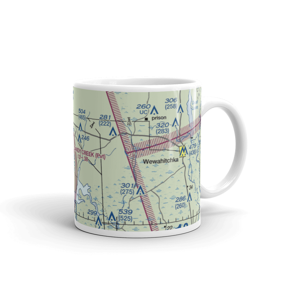 Sandy Creek Airpark (75FL) VFR Sectional  Mug 