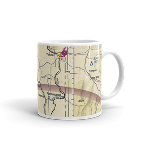 Oakesdale Airport (75DC) VFR Sectional  Mug