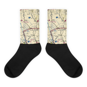 Oakesdale Airport (75DC) VFR Sectional Socks