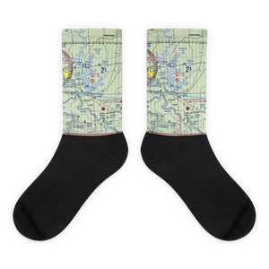The Bluffs Airport (75AR) VFR Sectional Socks