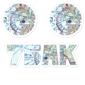 Henley Airport (75AK) VFR Sectional Sticker Pack