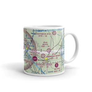 Flat Top Ranch Airport (74TE) VFR Sectional  Mug