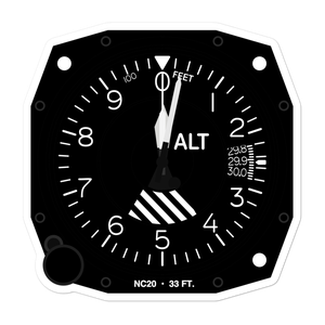 Canaan Air Base (NC20) Altimeter Stickers