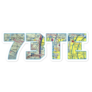 Moore Private Airport (73TE) VFR Sectional Sticker