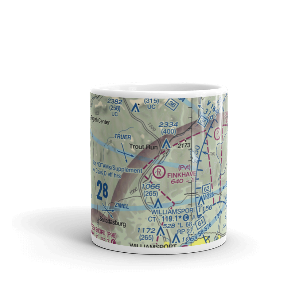Finkhaven Airport (73PN) VFR Sectional  Mug 
