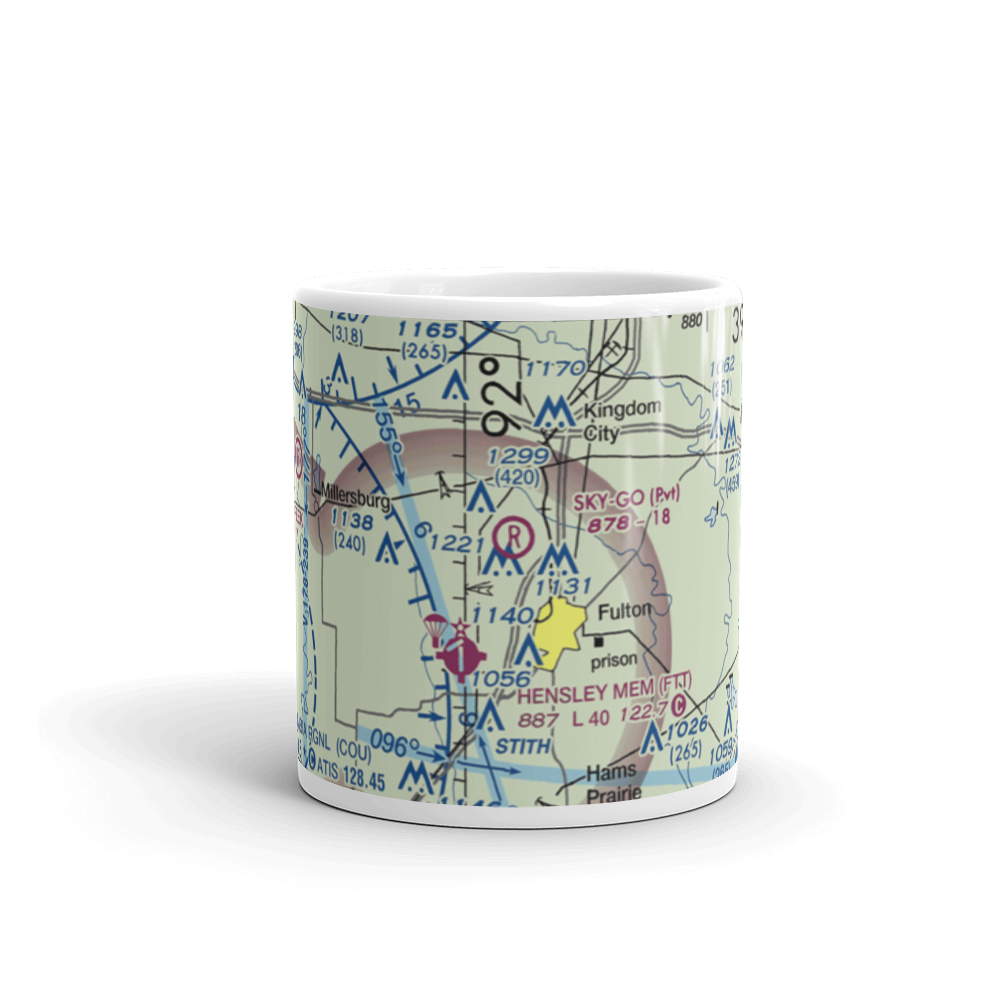 Sky-Go Farms Airport (73MU) VFR Sectional  Mug 