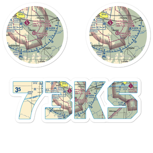 Philip Ranch Airport (73KS) VFR Sectional Sticker Pack