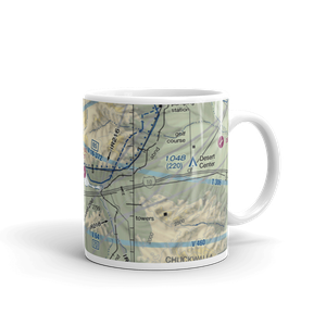 Julian Hinds Pump Plant Airstrip (73CL) VFR Sectional  Mug