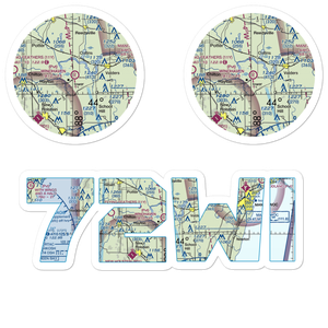Windhaven Airport (72WI) VFR Sectional Sticker Pack