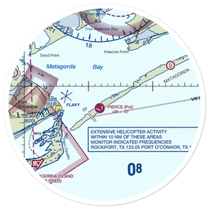 Pierce Field (72TA) VFR Sectional Sticker (30 mile)