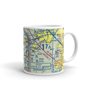 Wiley Updike Airport (72IS) VFR Sectional  Mug