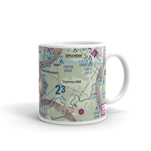 Moursund Ranch Airport (71TE) VFR Sectional  Mug