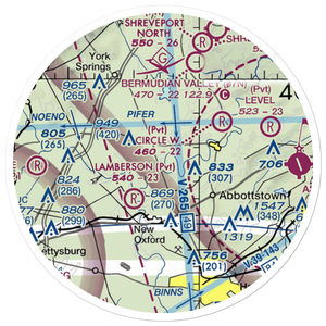 Schulteis Field (71PN) VFR Sectional Sticker (20 mile)