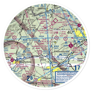 Schulteis Field (71PN) VFR Sectional Sticker (30 mile)