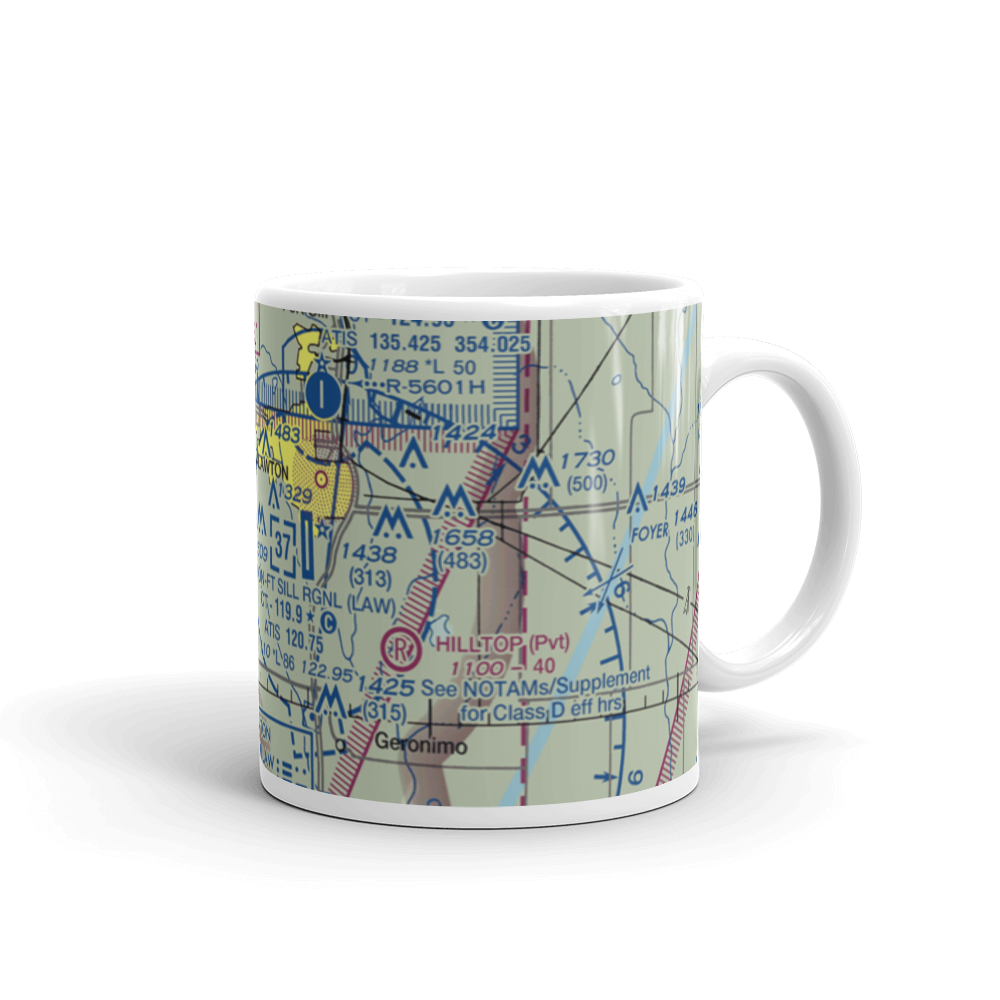Neuwirth Airstrip (71OK) VFR Sectional  Mug 