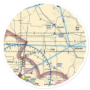 Neben Airport (71NE) VFR Sectional Sticker (30 mile)