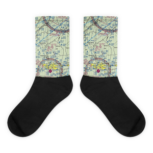 K & D Airport (71NC) VFR Sectional Socks