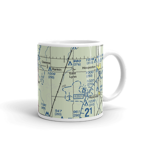 Ted's Place Airport (71IS) VFR Sectional  Mug